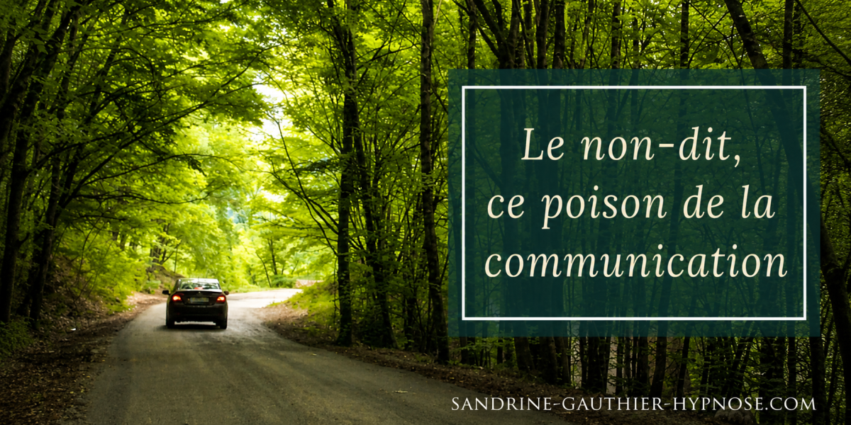 Chemin verdoyant des non-dits