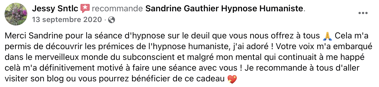 Témoignage de Jessy