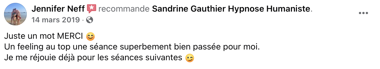 Témoignage Jennifer Neff