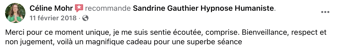 Témoignage Céline Mohr