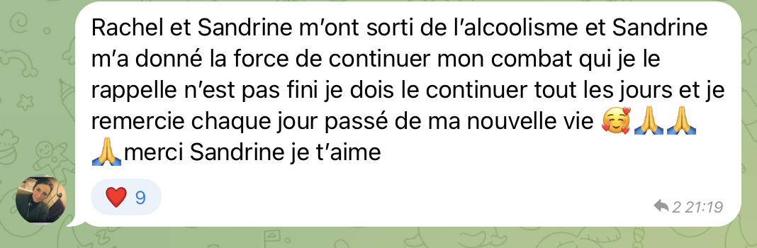 Message de Monique : tenir bon face à l'alcool pendant les fêtes