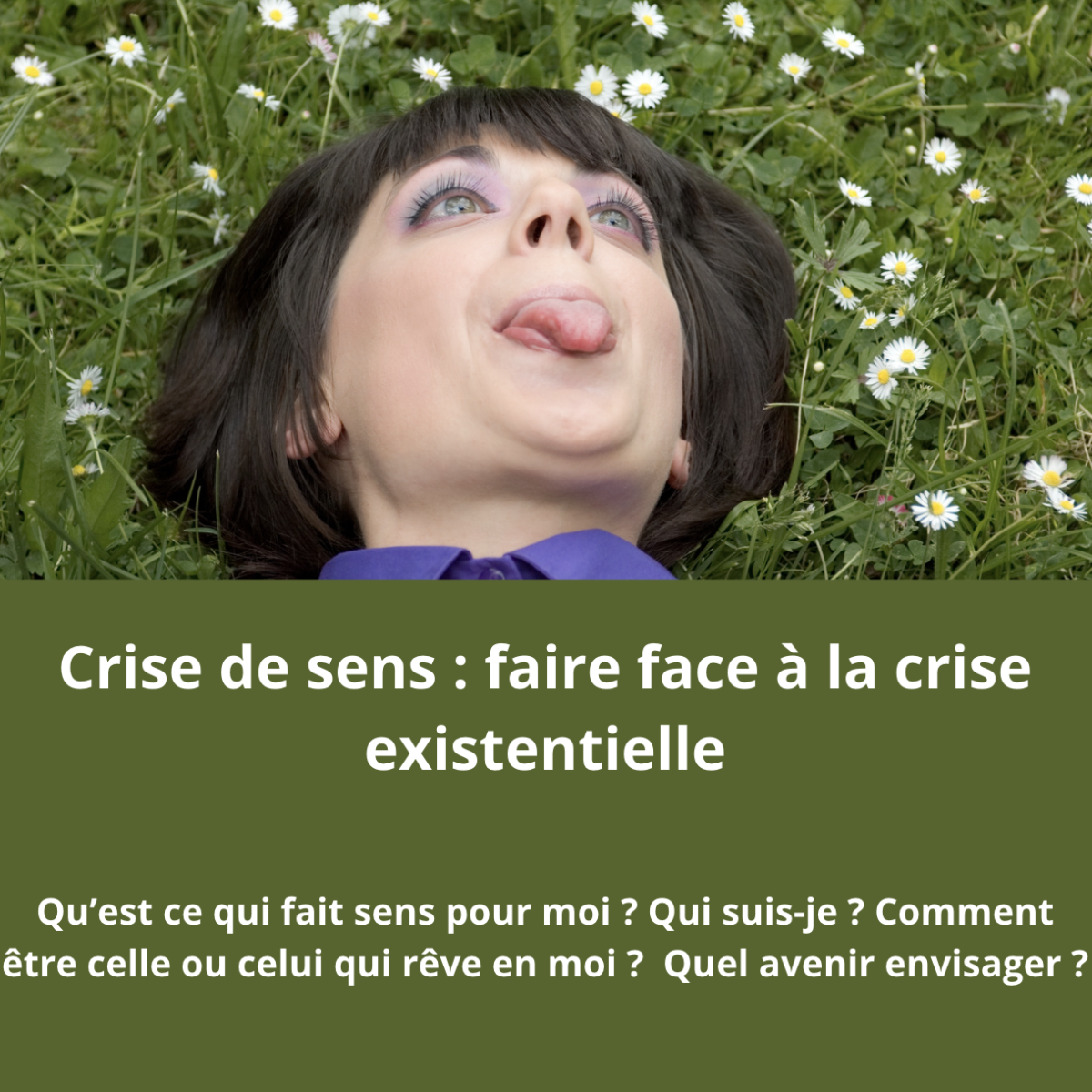 Crise existentielle traitée en hypnose Sandrine Gauthier