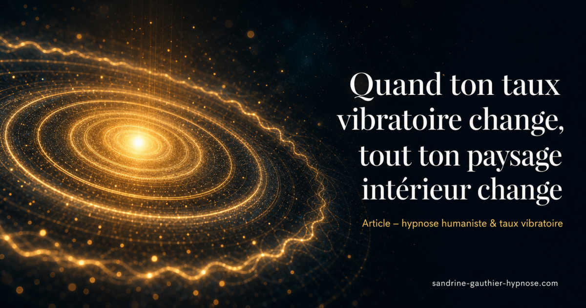 Comment augmenter son taux vibratoire
