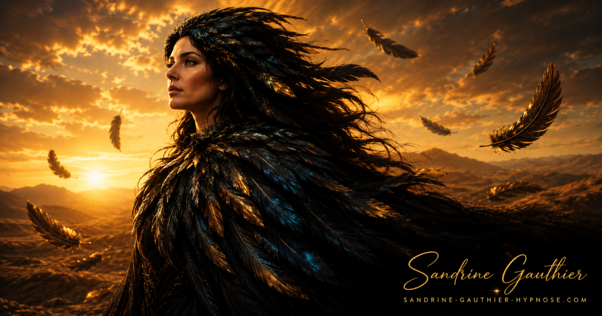 Femme corbeau
